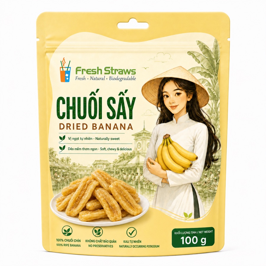 Chuối sấy dẻo