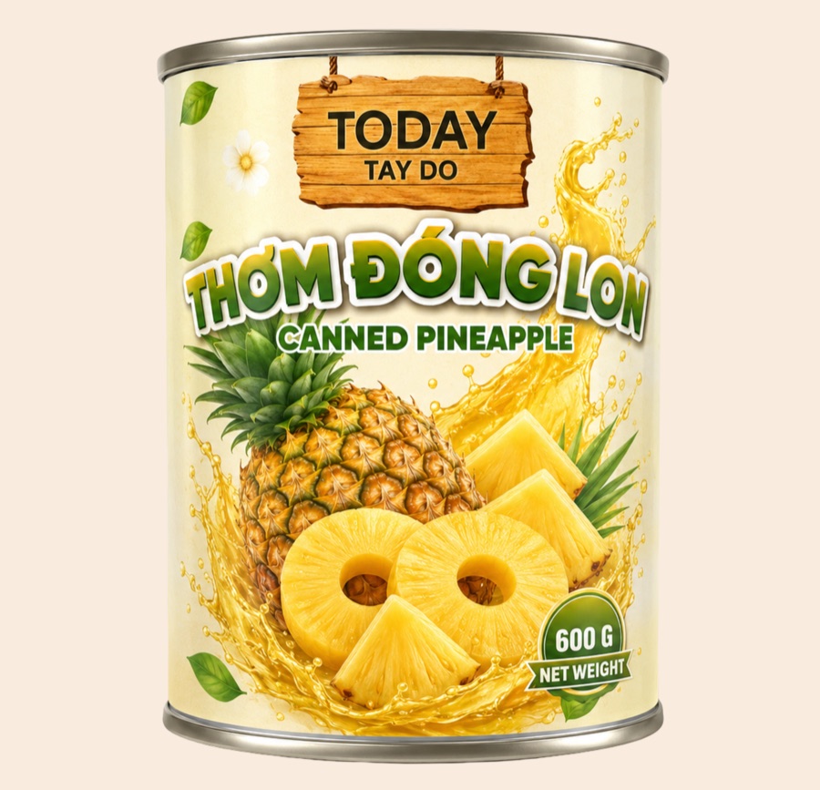 Thơm/dứa đóng lon
